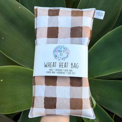 Country Gingham - Wheat Heat Bag - Regular Size