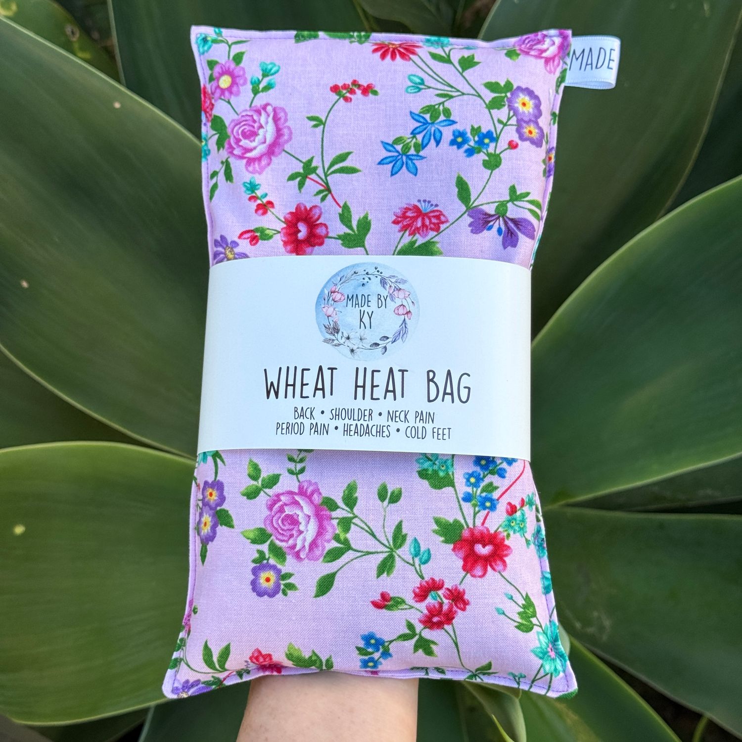 Lilac Garden - Wheat Heat Bag - Regular Size