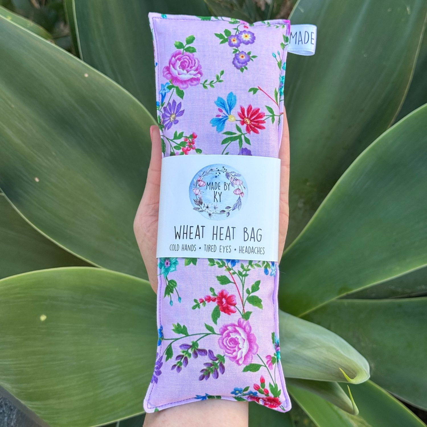 Lilac Garden - Wheat Heat Bag - Mini Size