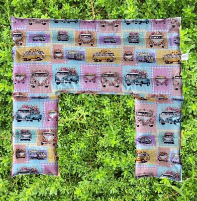 Pastel Kombi Vans - Wheat Heat Bag - Over The Shoulder XXXL