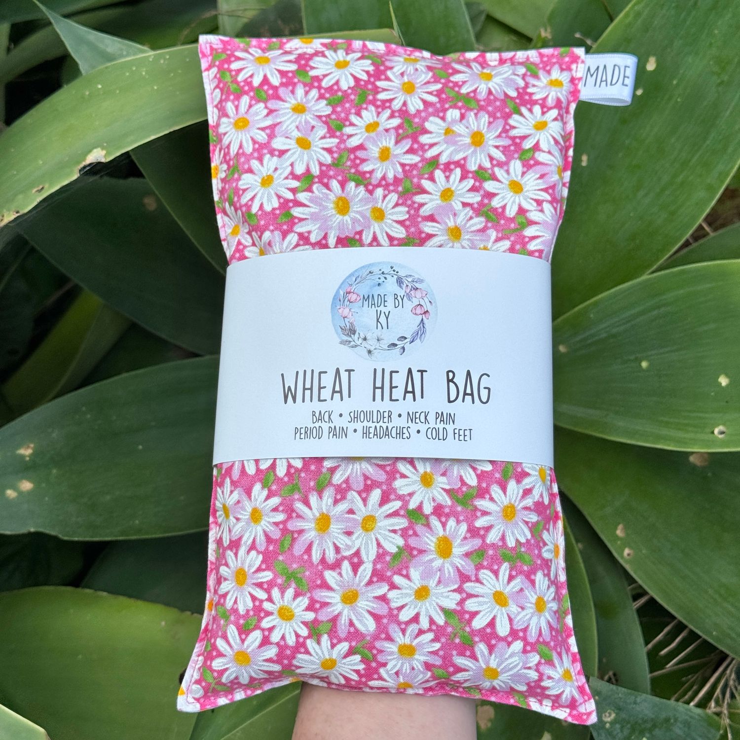 Daisies - Wheat Heat Bag - Regular Size