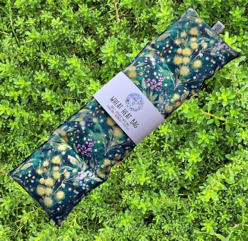 Golden Wattle - Wheat Heat Bag - XL Size
