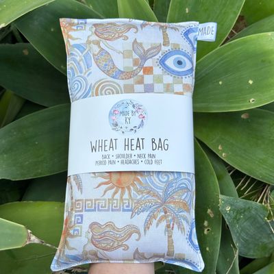 Boho Mermaid - Wheat Heat Bag - Regular Size