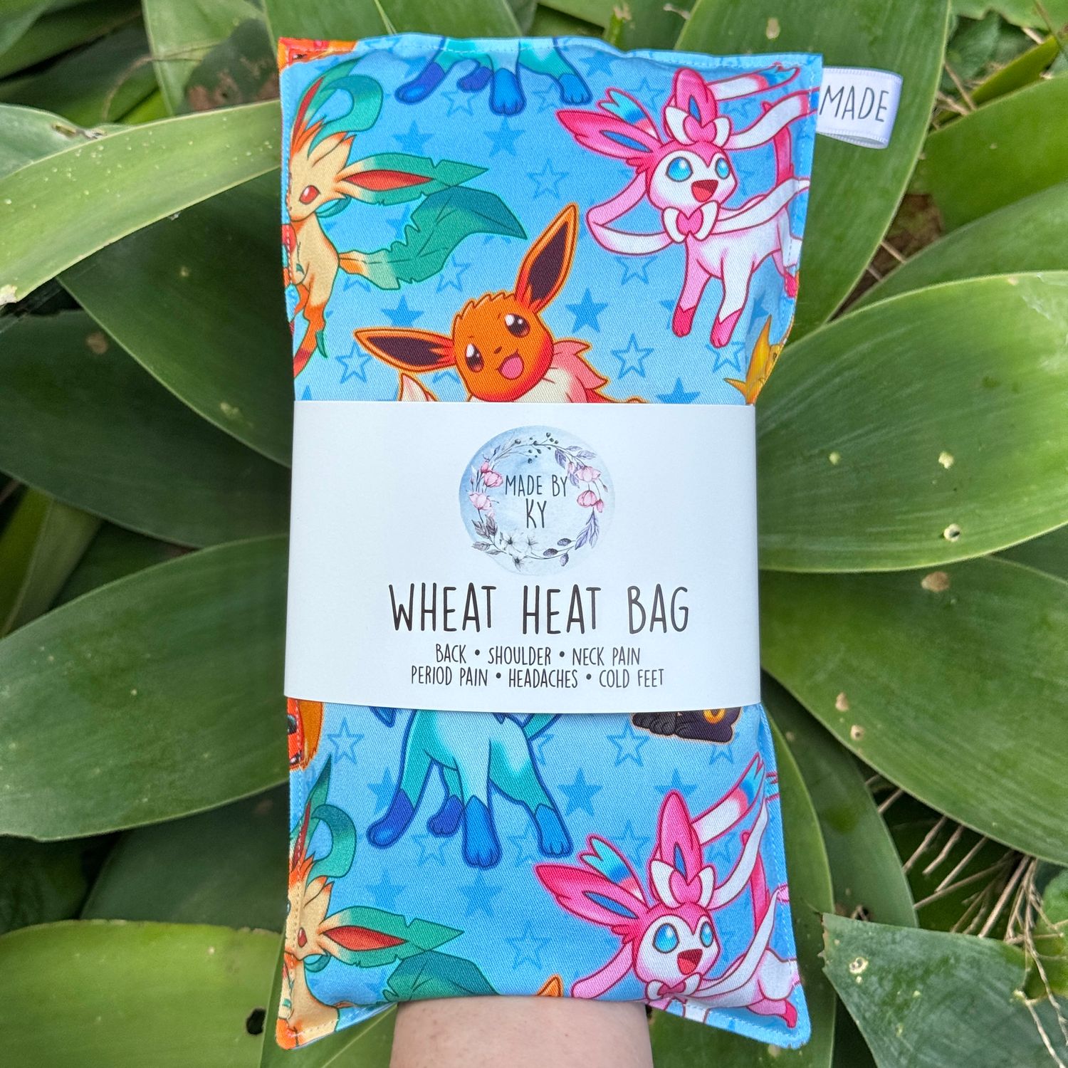 Eeveelutions - Wheat Heat Bag - Regular Size