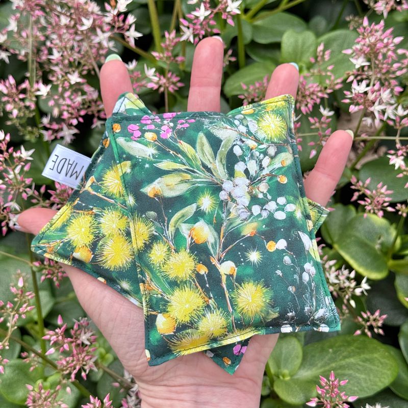 Golden Wattle - Wheat Heat Bag - Tiny Size