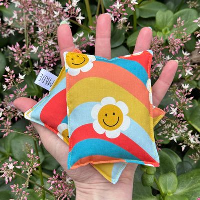 Groovy Sunflowers - Wheat Heat Bag - Tiny Size