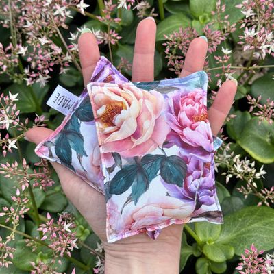 Peony Roses - Wheat Heat Bag - Tiny Size