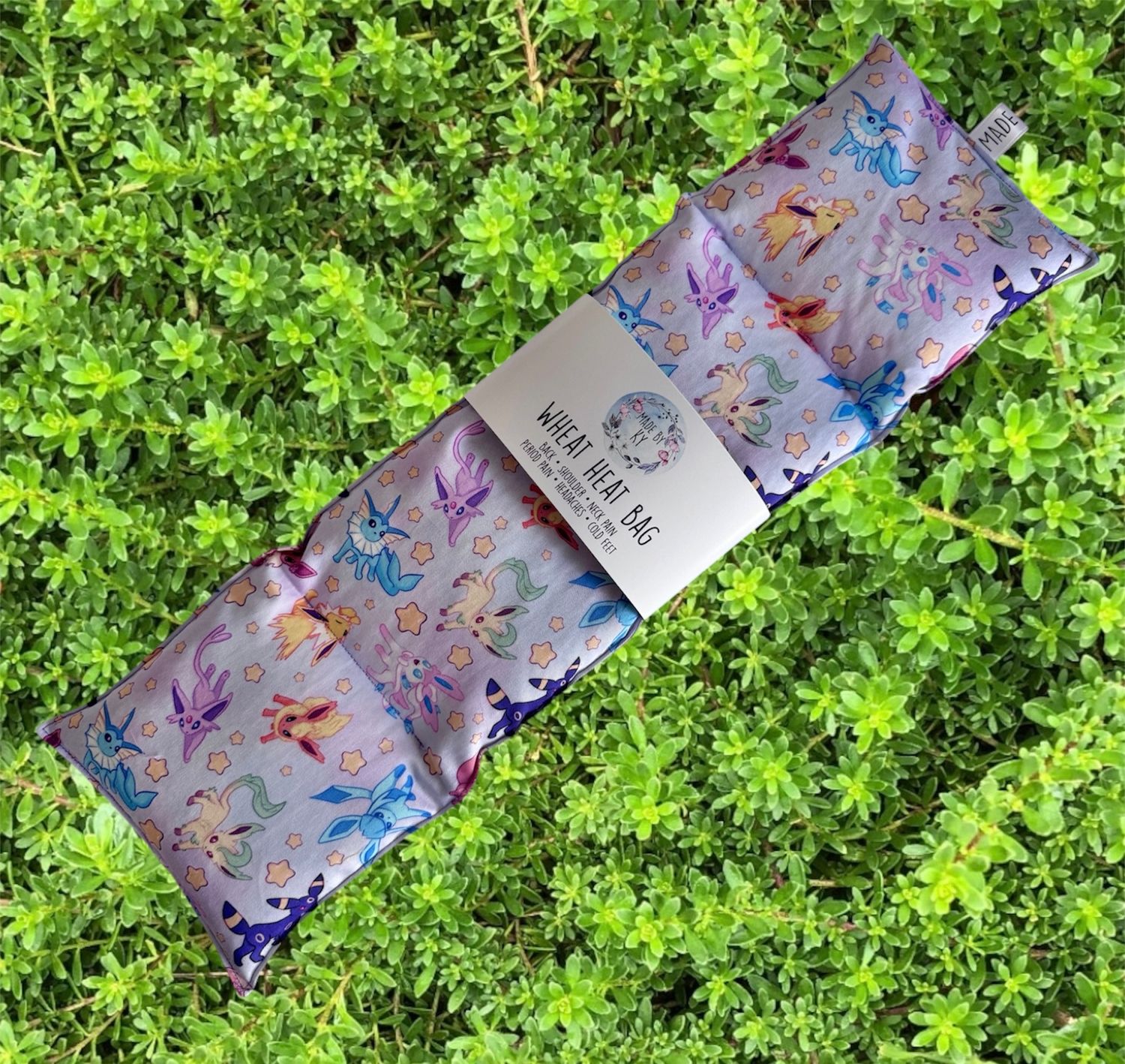Poke Eeveelutions Lilac - Wheat Heat Bag - XL Size