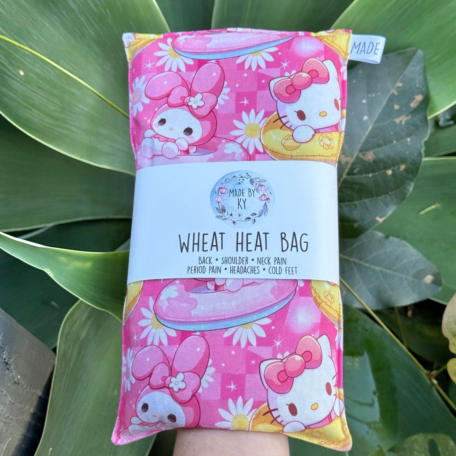 HK &amp; Mel Floaties - Wheat Heat Bag - Regular Size