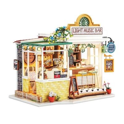 Puzzle 3D Casa miniatura music bar