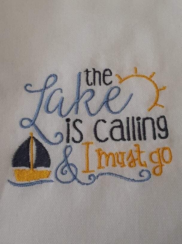 Lake Embroideries - click to see more