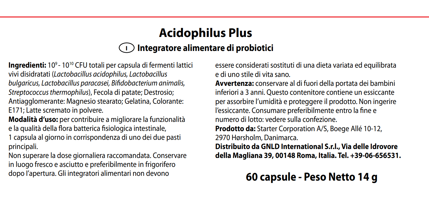 ACIDOPHILUS