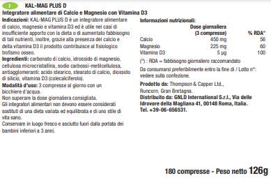 KAL-MAG PLUS D