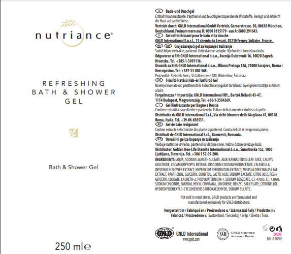 REFRESHING BATH & SHOWER GEL