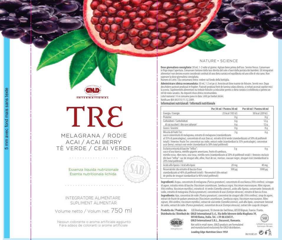 TRE - ESSENZA NUTRIZIONALE BIOATTIVA