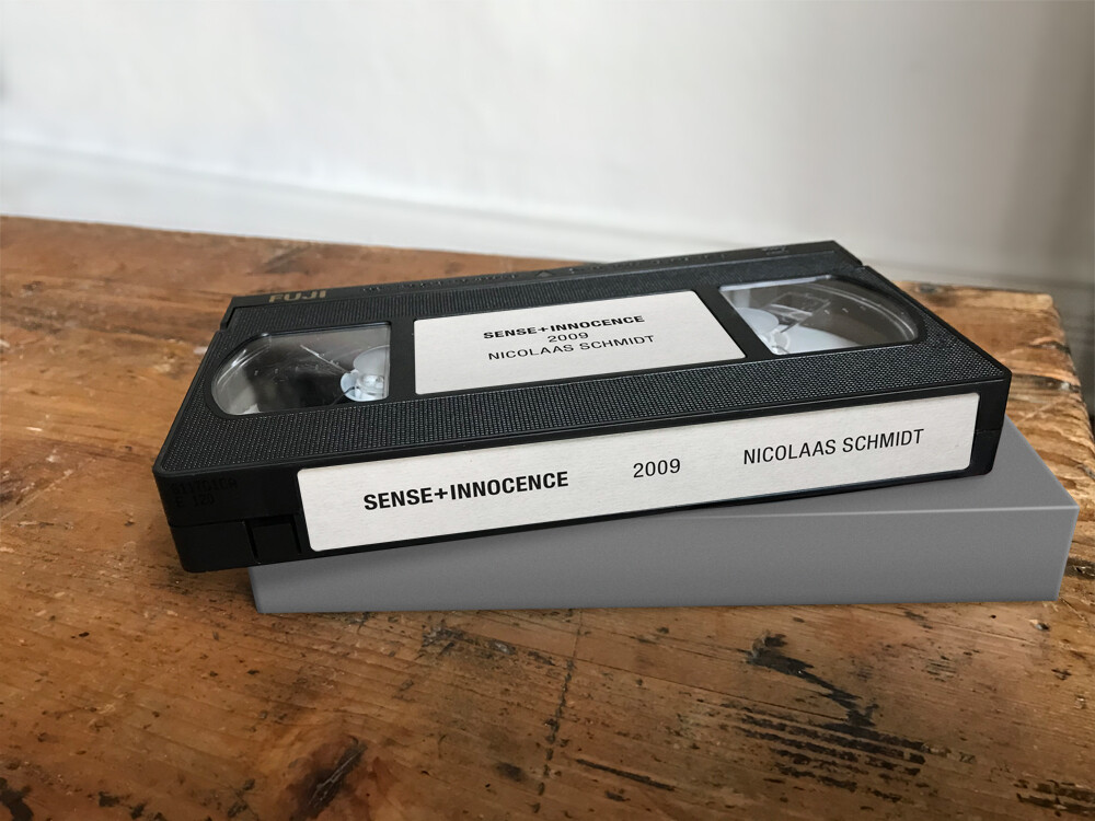 VHS EDITION I: SENSE+INNOCENCE (Edition of 30)