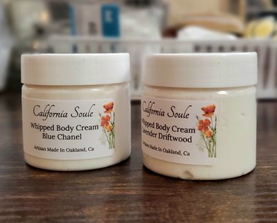 Whipped Body Cream &amp; Whipped Body Butter