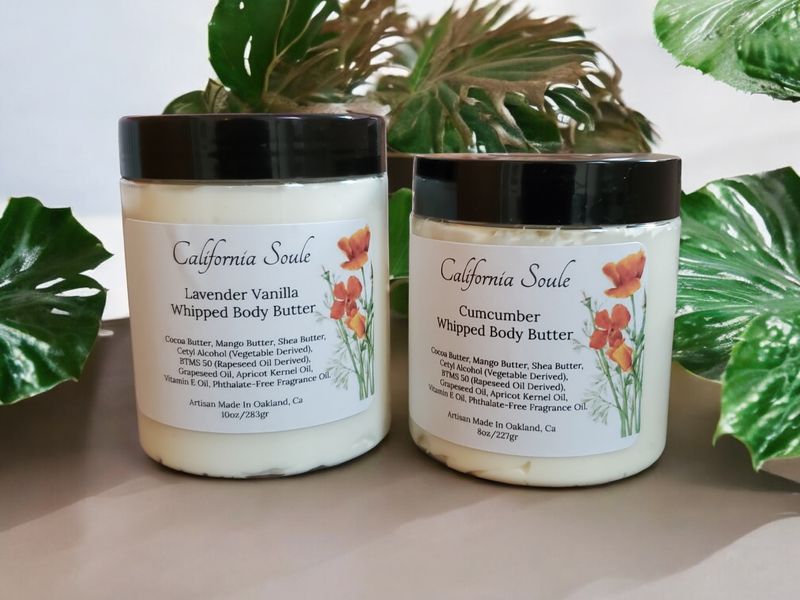 Whipped Body Cream &amp; Whipped Body Butter