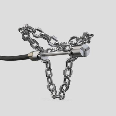 Lightweight - Croco Chain With Drill Head (Cast Iron & Clay Pipes)