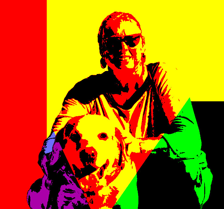 Ritratti artistici alla &quot;Andy Warhol&quot; Pop-Art