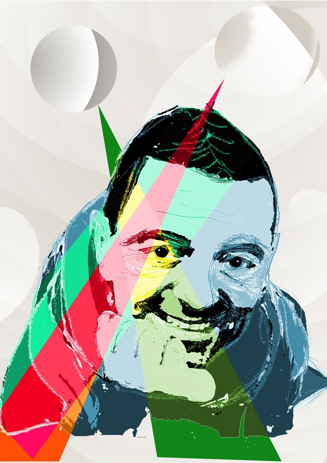 Ritratti artistici alla &quot;Andy Warhol&quot; Pop-Art