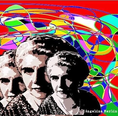 Ritratti artistici alla &quot;Andy Warhol&quot; Pop-Art
