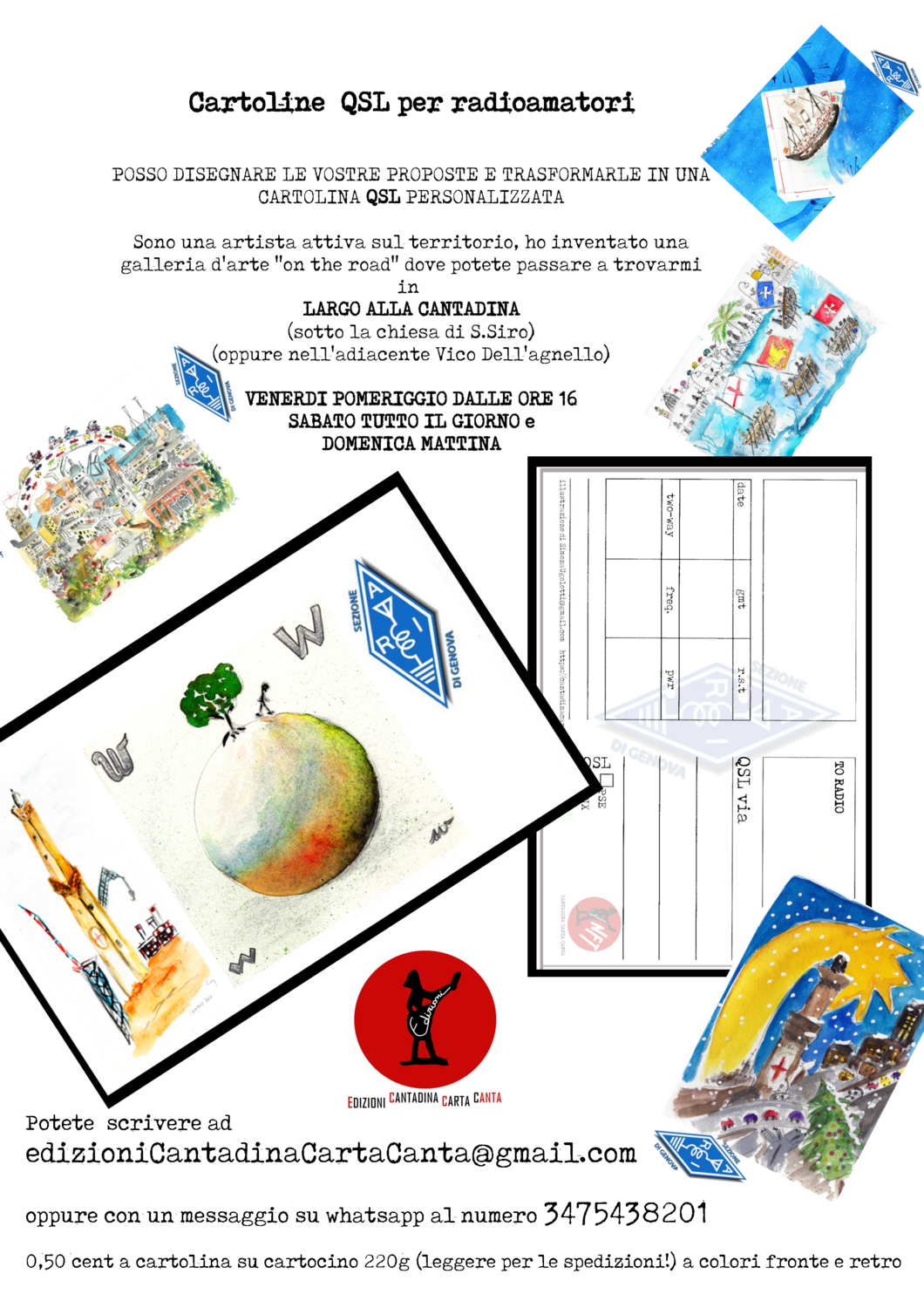 QSL Cartoline per radioamatori