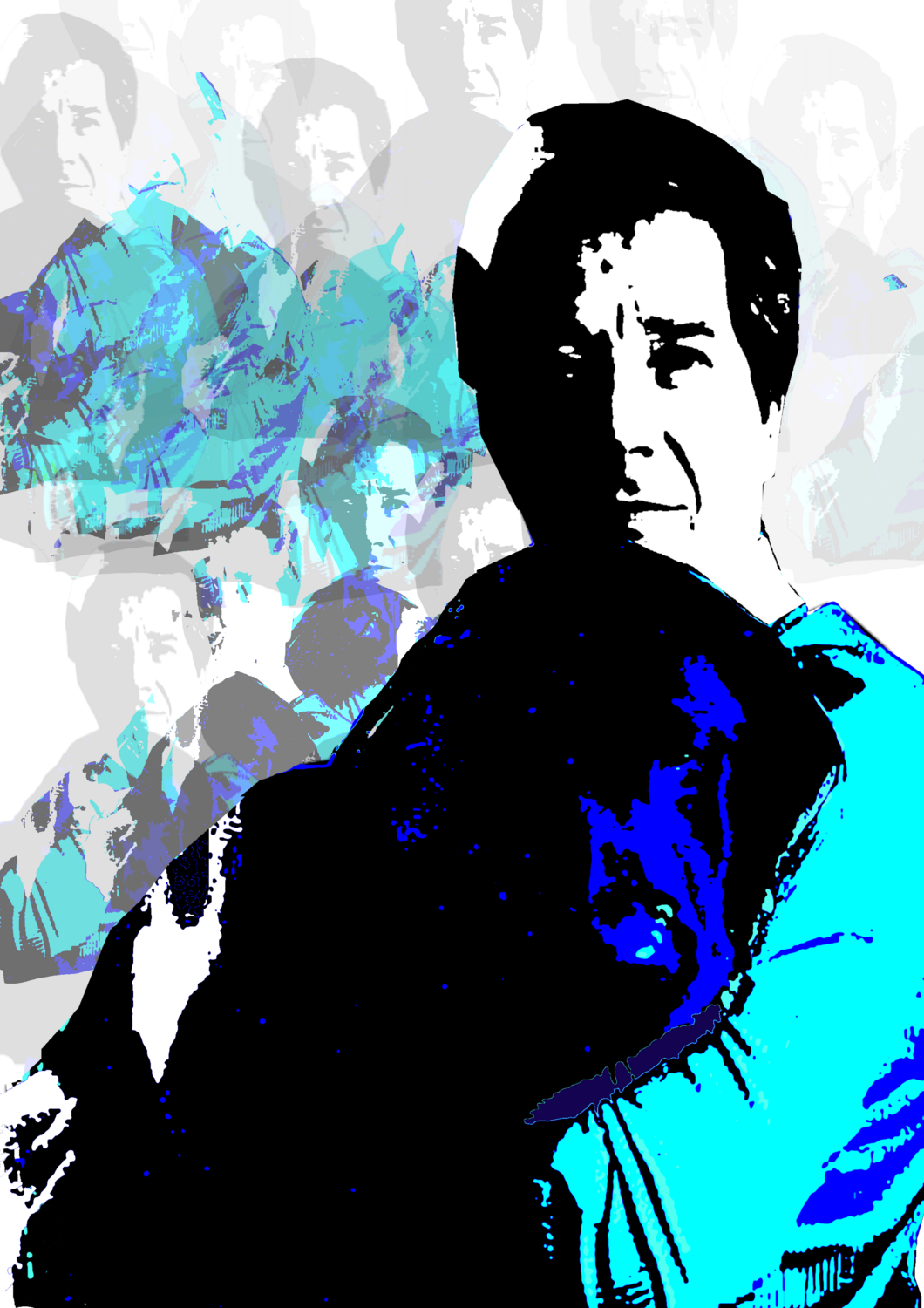 Ritratti artistici alla &quot;Andy Warhol&quot; Pop-Art