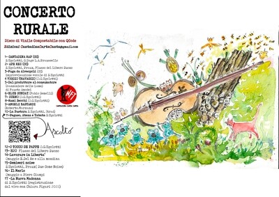 Disco di vinile compostabile: "Concerto Rurale"