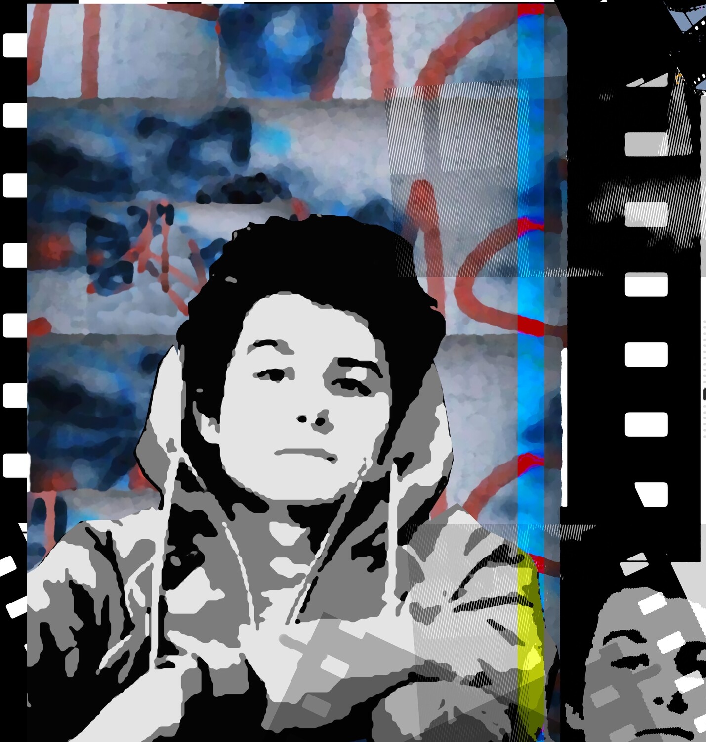 Ritratti artistici alla &quot;Andy Warhol&quot; Pop-Art