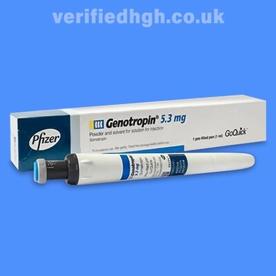Genotropin Mini Quick 5.3mg (16iu) Pen - Buy in the UK for HGH Therapy and Growth Hormone Deficiency