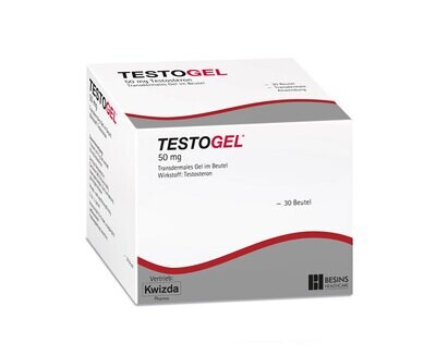 Testogel 50mg Transdermal Sachets - Buy in the UK for Testosterone Replacement | VerifiedHGH