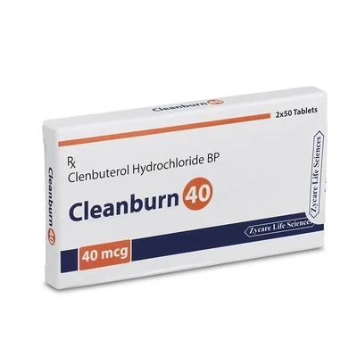 Clenbuterol 40mcg (100 Tabs) by Zycare Life Sciences - Buy in the UK - Fat Burner and Muscle Preservation