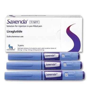 Saxenda Weight Loss Injections (3 Pack) - Buy in the UK for Effective Appetite Control