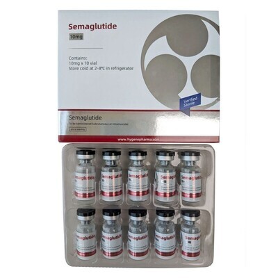 Semaglutide 10mg x 10 Vials by Hygene Pharma - Buy in the UK for Diabetes and Weight Loss from VerifiedHGH