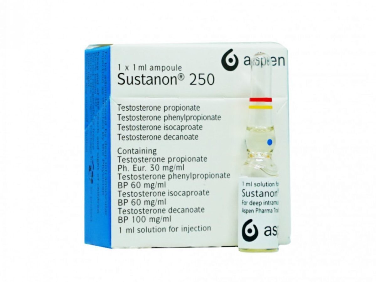 Sustanon 250 by Aspen - Buy in the UK for Testosterone Boost and Strength