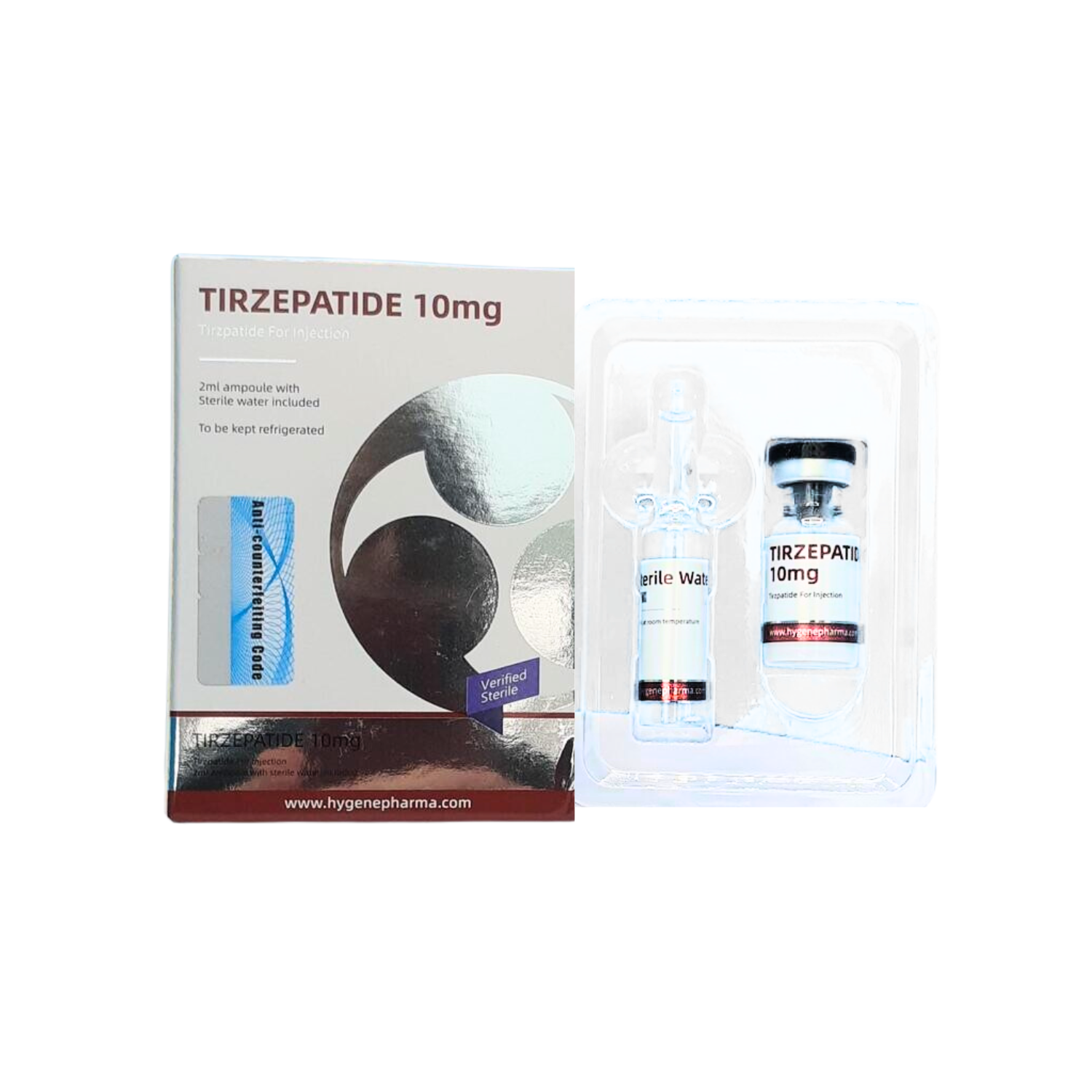 Tirzepatide 10mg by Hygene Pharma - Buy in the UK for Weight Loss and Blood Sugar Control