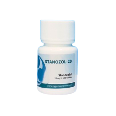 Stanozol (Winstrol) 20mg by Hygene Pharma - Buy in the UK for Lean Muscle and Fat Loss