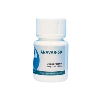 Anavar 50mg by Hygene Pharma - Buy in the UK for Lean Muscle and Strength