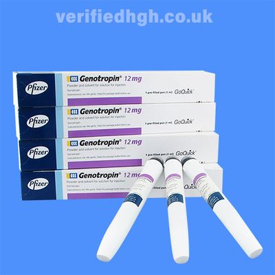 Pfizer Genotropin GoQuick HGH Pen 12mg 36iu - Buy in the UK for Reliable Growth Hormone Therapy