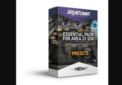 DRUMSCRAFT Essential pack for Area 33 SDX