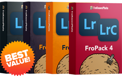 FroKnowsPhoto FroPack 1+2+3 &amp; 4Lightroom Presets
