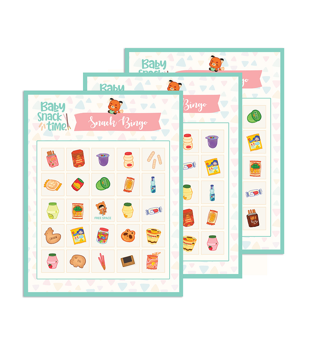 Snack Bingo Boards (Free Digital Download)