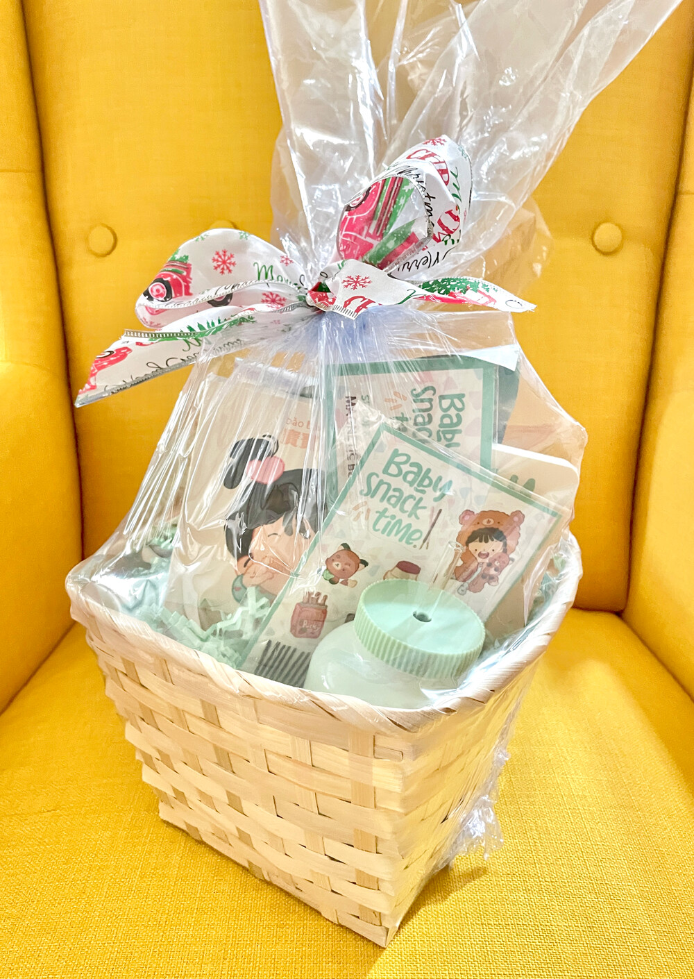 Baby Snack Time Merch Gift Basket