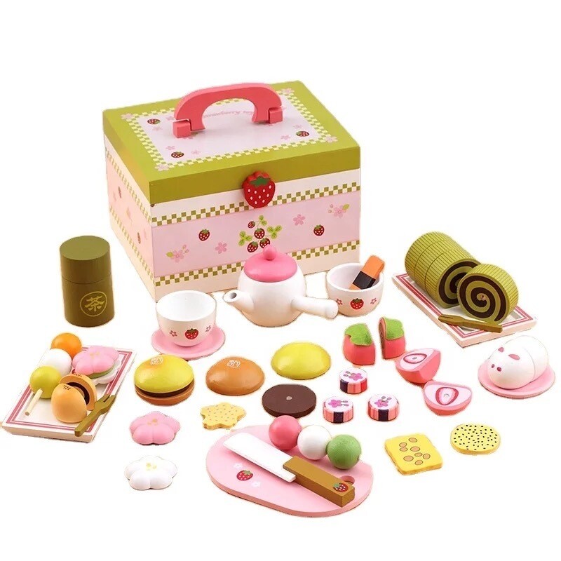 Japanese Tea Toddler Wooden Play Set