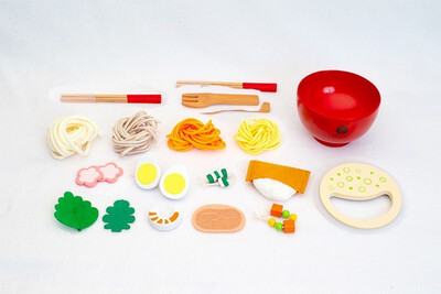 Japanese Noodle Wooden Play Set