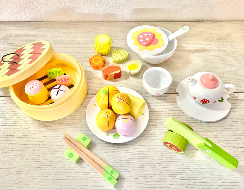 Dim Sum Tea Wooden Play Set