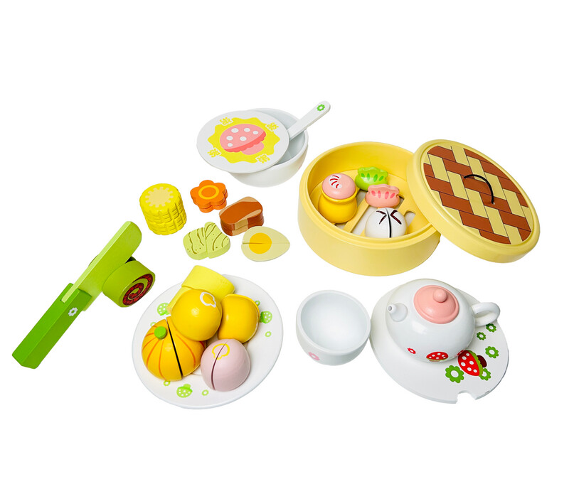 Dim Sum Tea Wooden Play Set