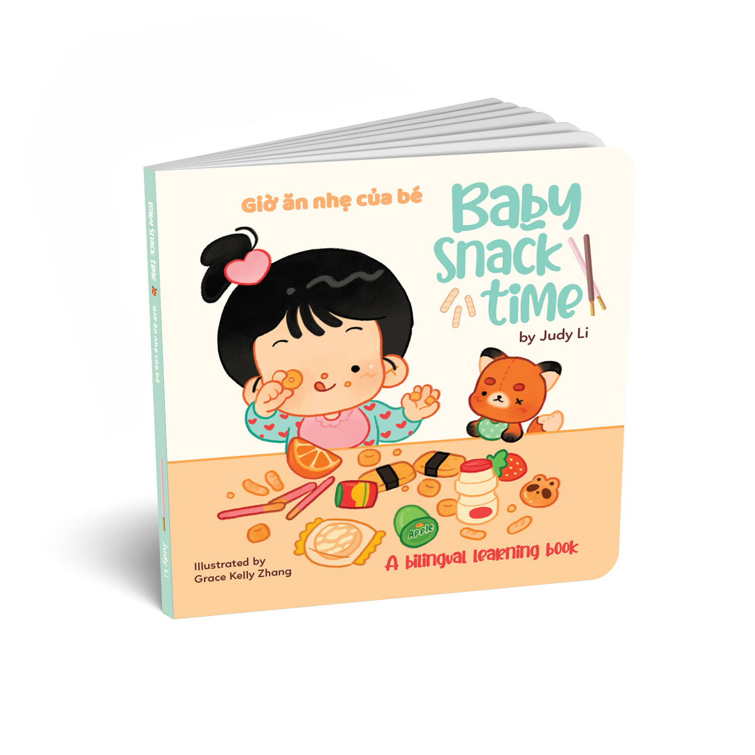 Baby Snack Time Board Book (Vietnamese)