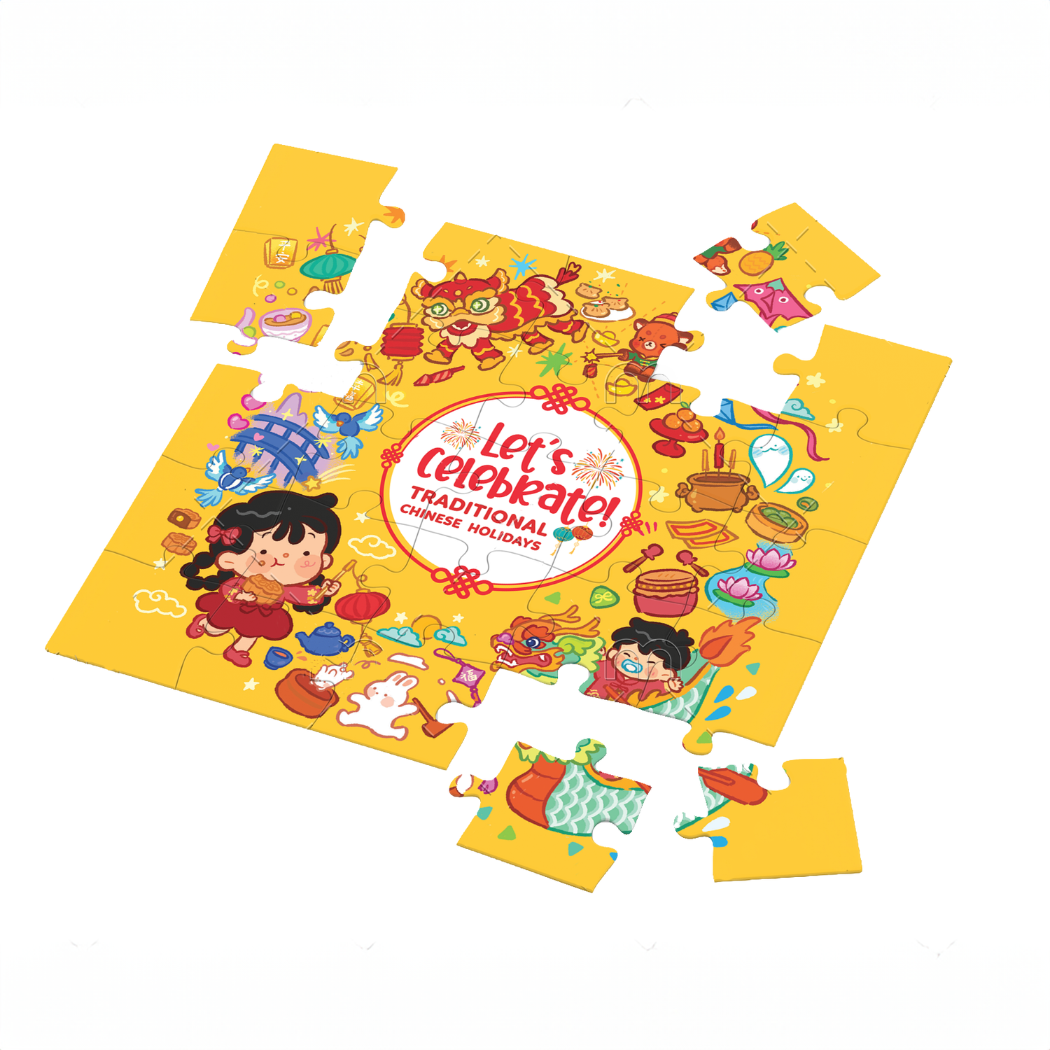 Let&#39;s Celebrate 25 Piece Puzzle Set